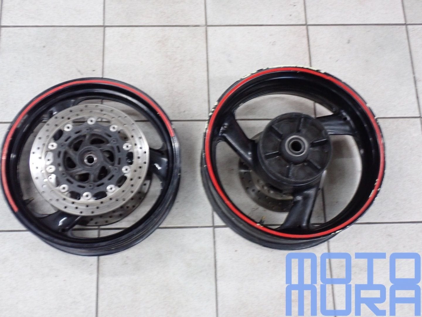 Yamaha YZF 1000 R 1996 - 2001 Velgenset thunderace yzf1000r, Gebruikt, -, -, Ophalen of Verzenden