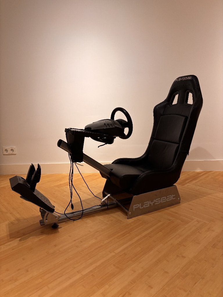 Playseat Evolution + Thrustmaster T80 stuur & pedalen PS4/5, Ophalen, Zo goed als nieuw, Playseat of Racestoel, PlayStation 3