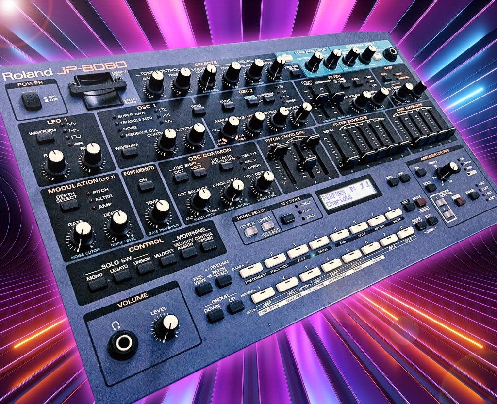 Roland JP-8080 Rack – Virtual Analog Synthesizer, Gebruikt, Roland, Met midi-aansluiting, Overige aantallen