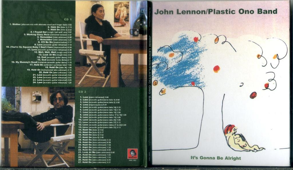 John Lennon / Plastic Ono Band – It's Gonna Be Alright 2CD, Ophalen of Verzenden, Zo goed als nieuw, Poprock