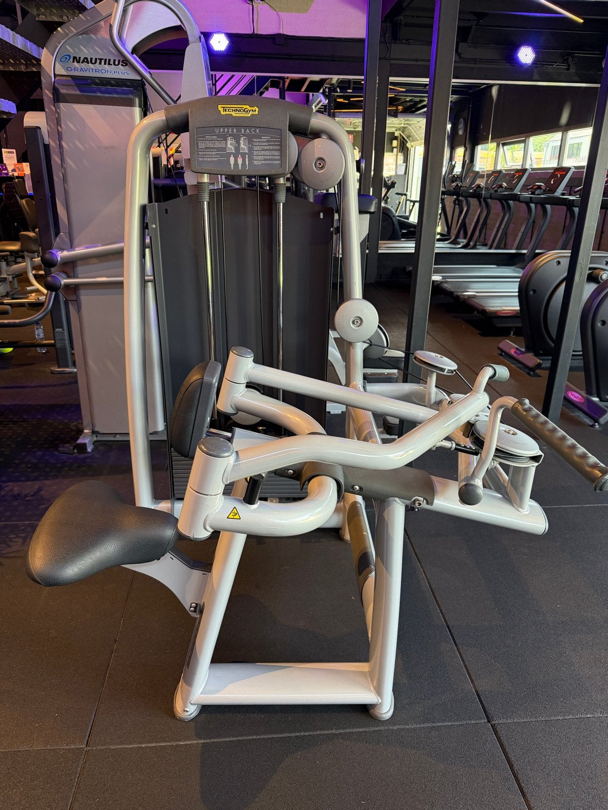 4x Professionele Technogym / Nautilus fitnessapparaten, Ophalen, Gebruikt, Metaal, Krachtstation