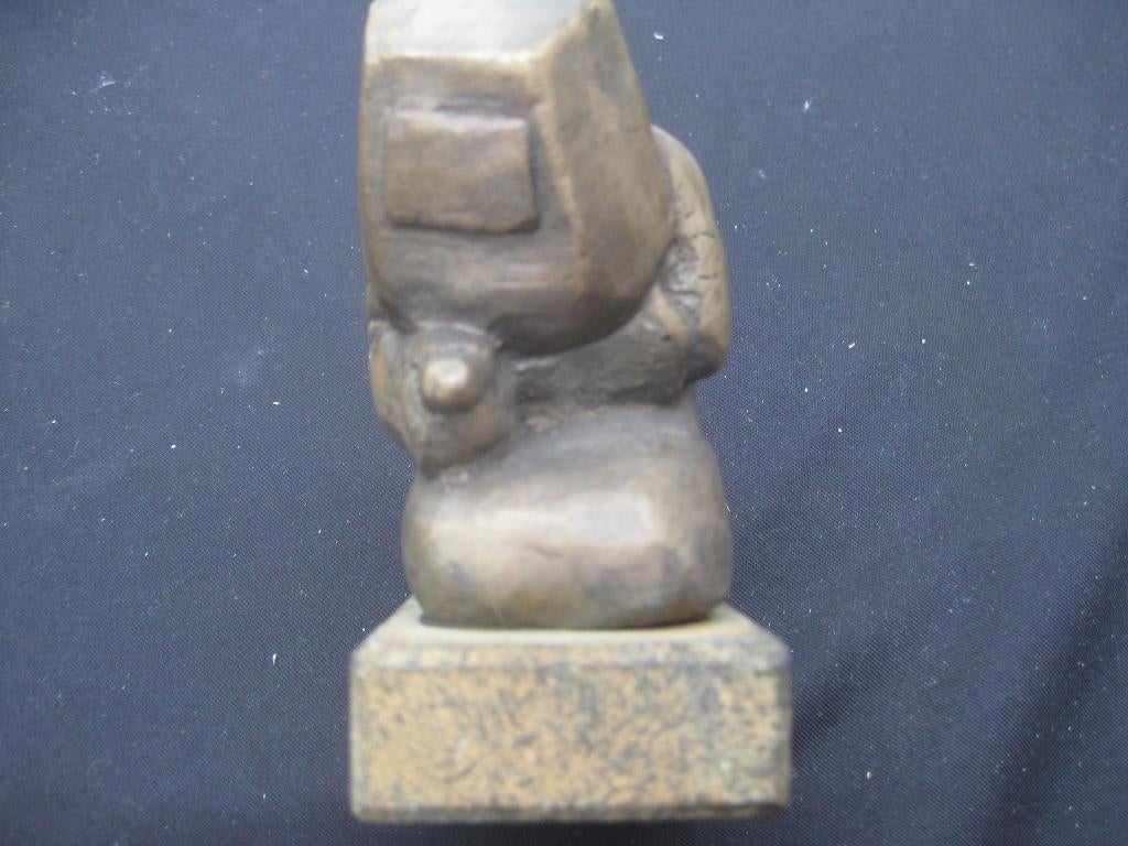 brons beeld, Antiek en Kunst, Kunst | Beelden en Houtsnijwerken, Ophalen of Verzenden