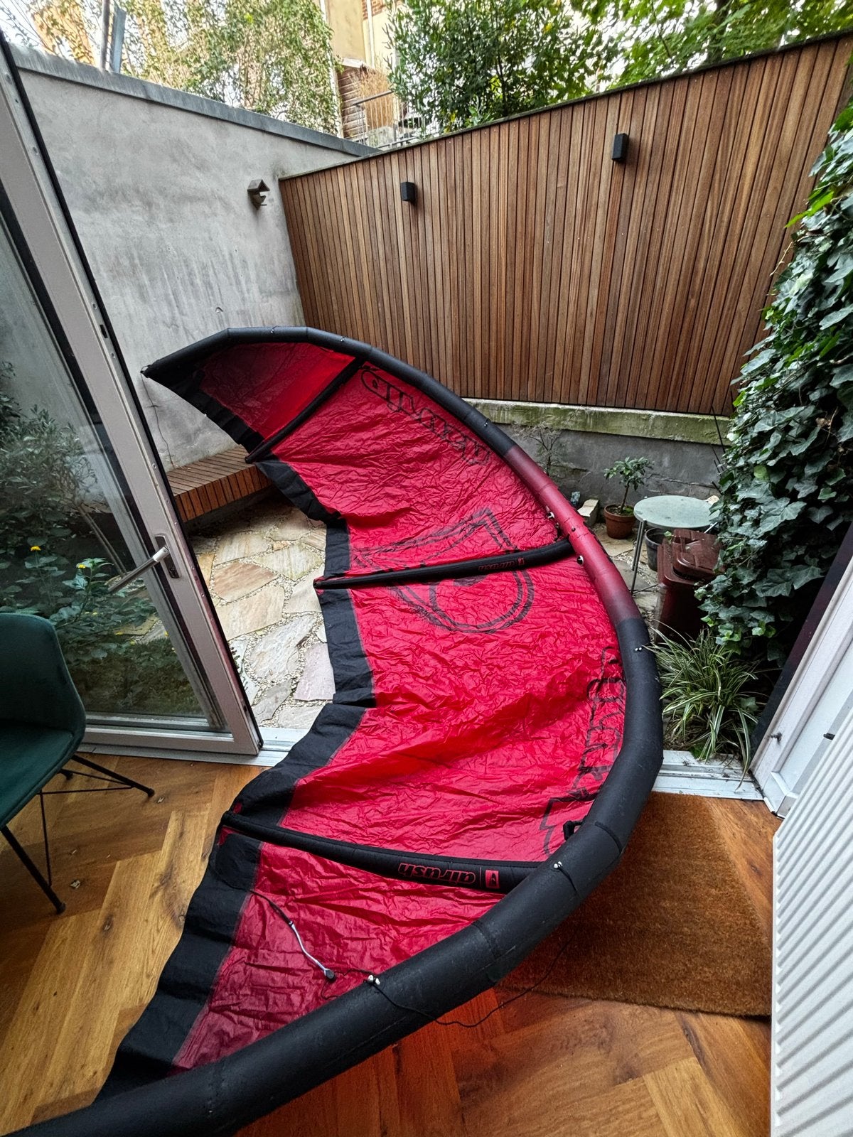 Airush DNA 10m2 Kite (2012) - Inclusief Bar, Ophalen, Gebruikt, 10 m², Bar