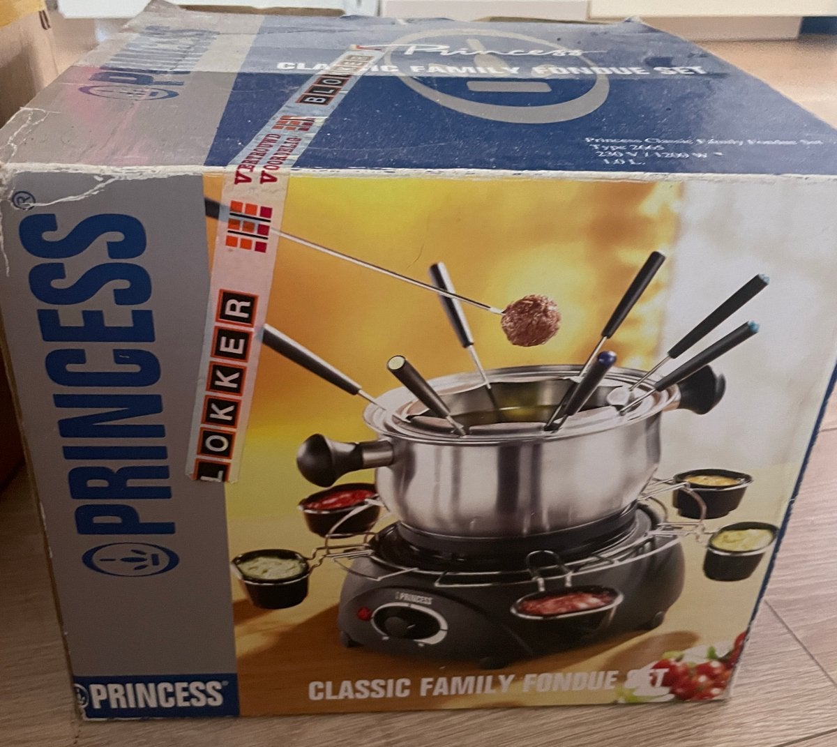 Princess Classic Family Fondue Set - Nieuw in doos, Ophalen of Verzenden, Nieuw, Elektrisch, Fondueset