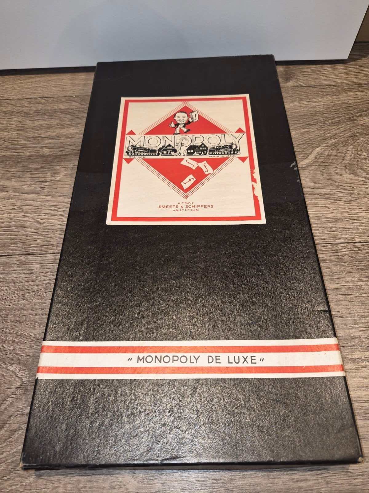 Monopoly De Luxe - Vintage Bordspel (Jaren '50/'60), Vijf spelers of meer, Ophalen of Verzenden, Gebruikt, Smeets & Schippers