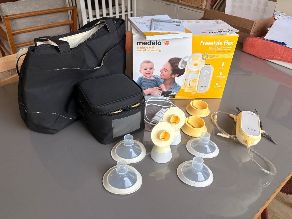 Medela Freestyle Flex dubbele elektrische borstkolf, Ophalen, Inclusief tas, Medela, Borstkolf