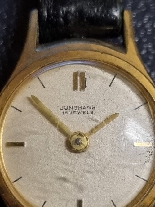 dames horloge junghans 15 jewels vintage, Sieraden, Tassen en Uiterlijk, Overige Accessoires, Ophalen of Verzenden, 'T Olde Gre-j