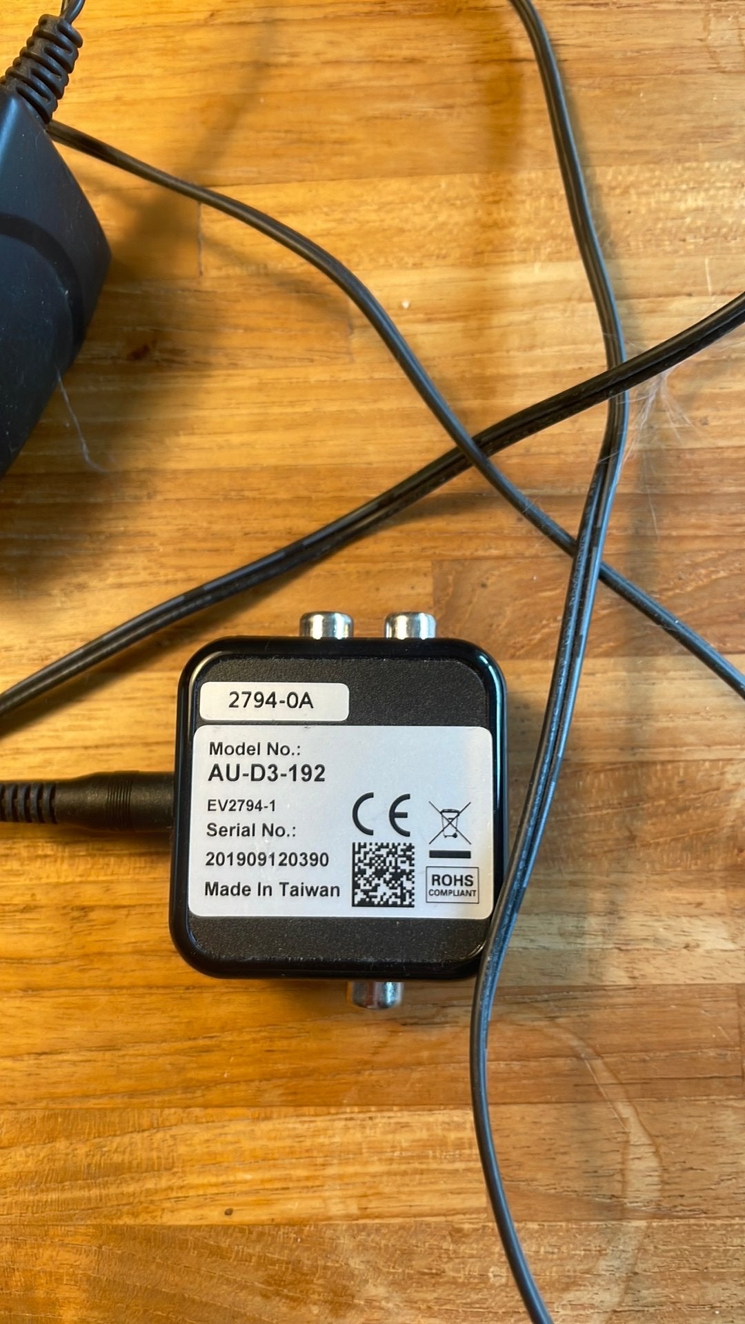 Digital audio converter (dac) AU-D3–192, Ophalen, Gebruikt
