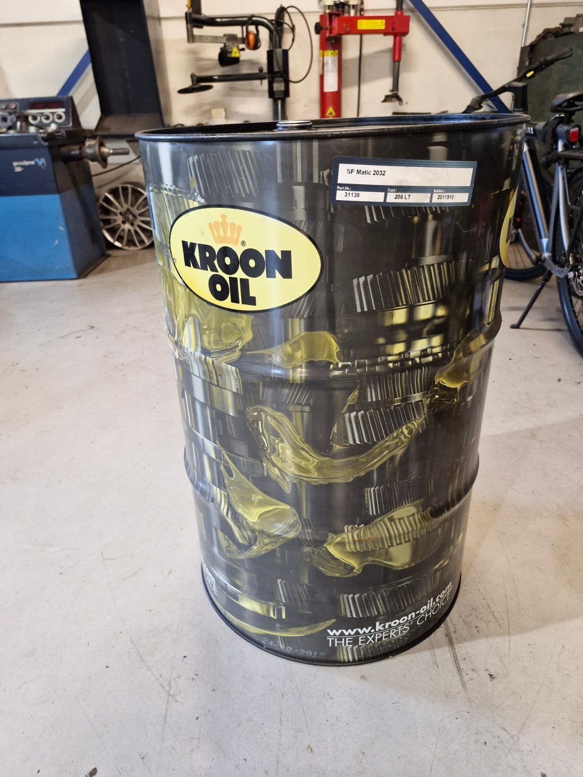 Leeg Kroon Oil vat - Zeer gaaf, geen deuken/beschadigingen, Ophalen