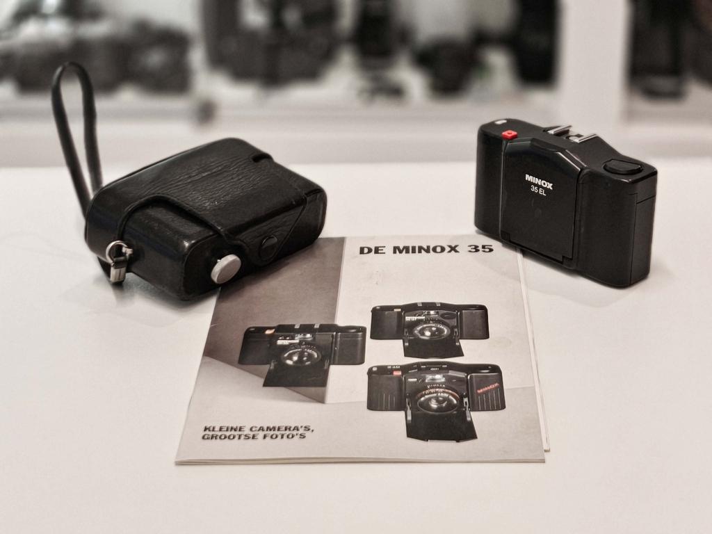 Minox 35 EL vintage camera (Fotogroep Doorn), Niet ingevuld, Gebruikt, Compact, Niet ingevuld