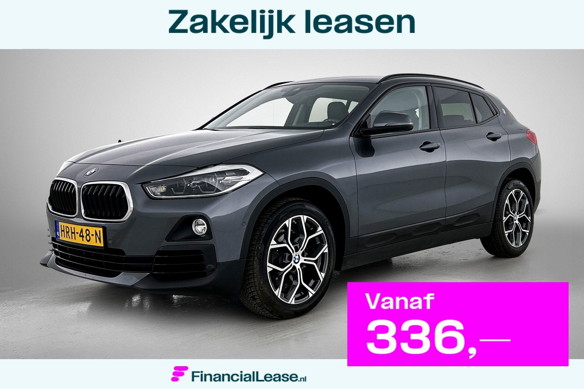 BMW X2 SDrive18i Executive Edition (GROOT-NAVIGATIE, STOELVE, Dealer onderhouden, Gebruikt, Verwarmde buitenspiegels, Leder