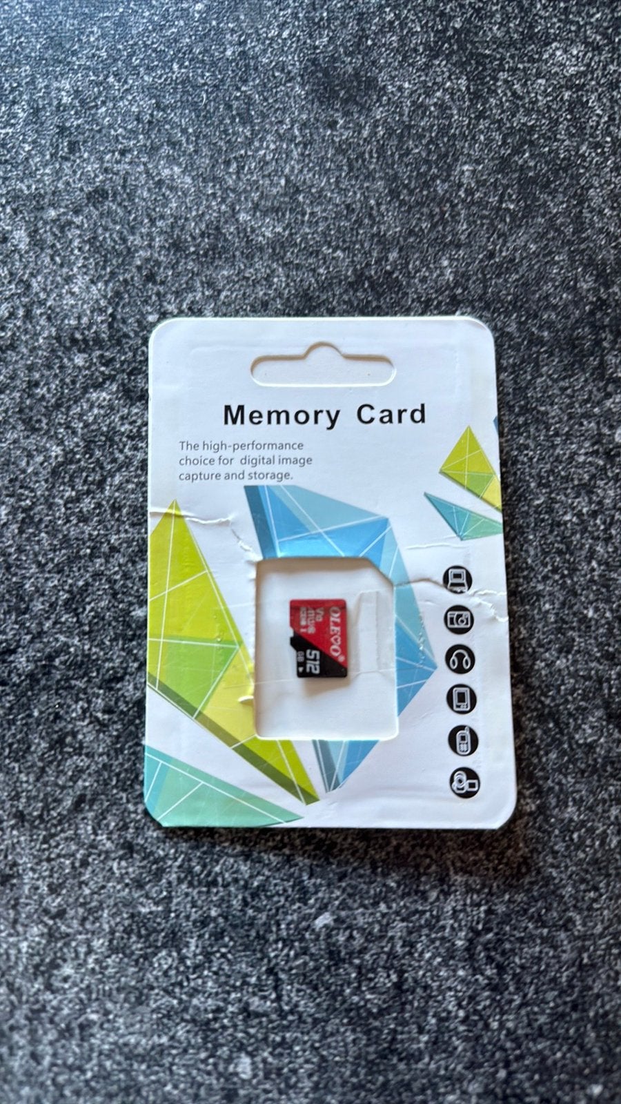 Micro SDHC/SDXC-kaart K222. 512 GB, Ophalen, Nieuw, Fotocamera, 512 GB