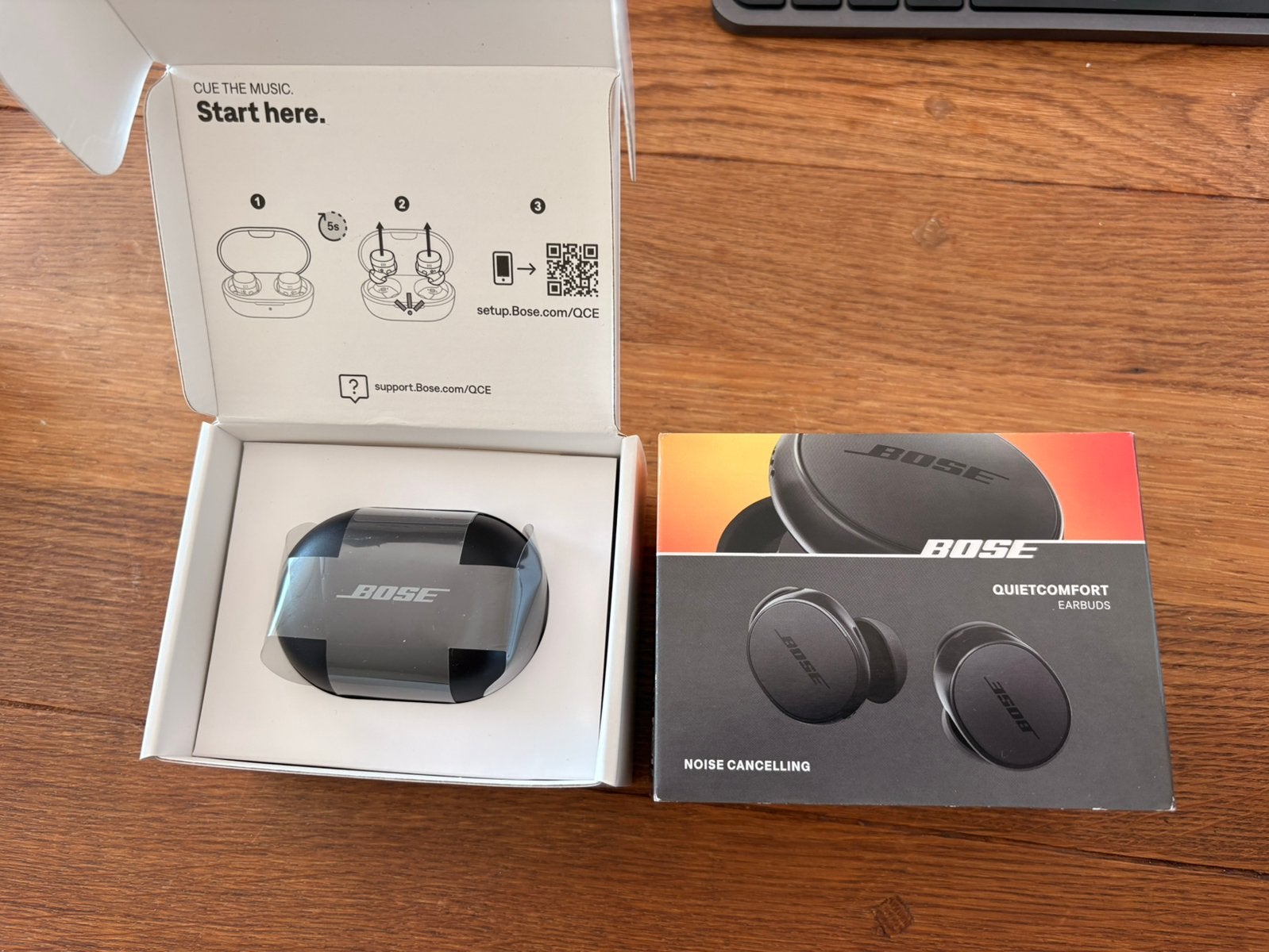 Bose quitcomfort earbuds als nieuw