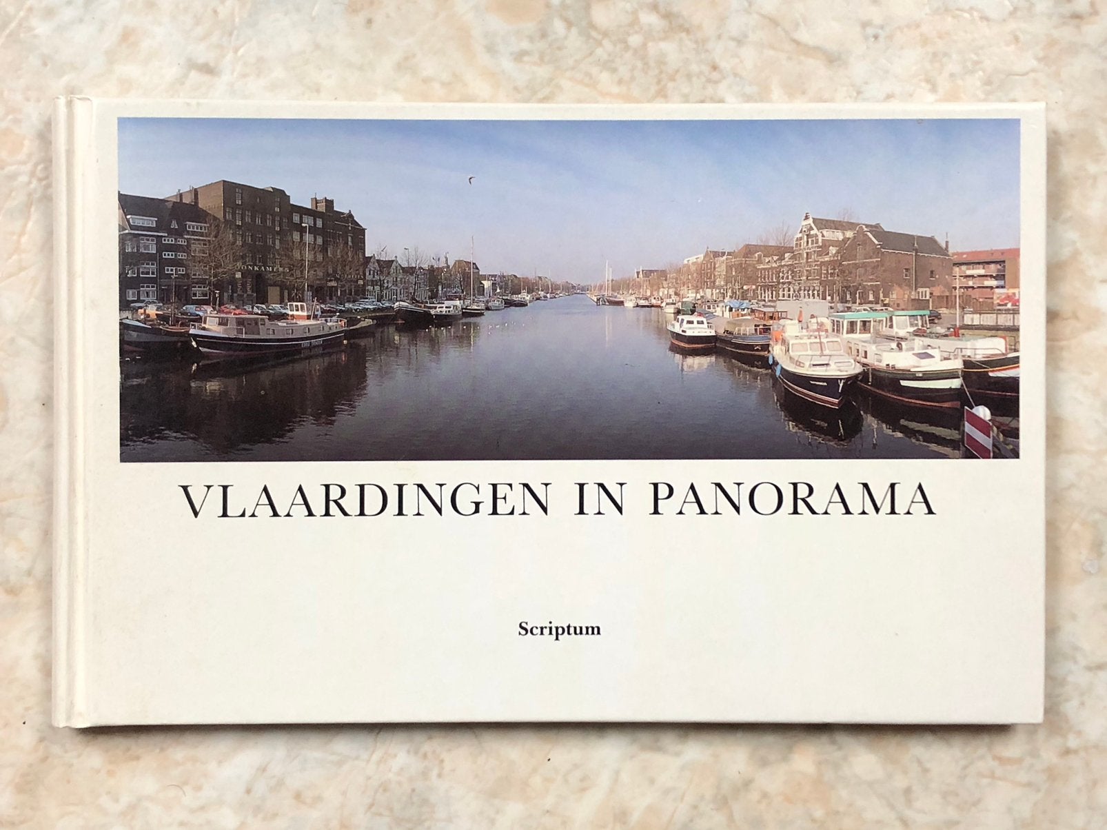 Vlaardingen in panorama, Ophalen of Verzenden, Zo goed als nieuw