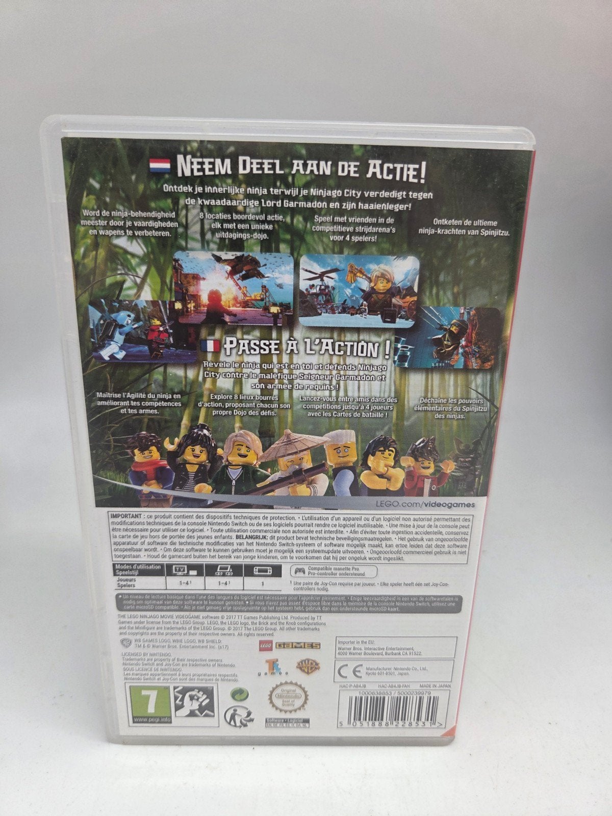 LEGO The Ninjago Movie Videogame - Nintendo Switch, Ophalen of Verzenden, Zo goed als nieuw, 4000 Warner Blvd, Burbank, CA 91522, USA