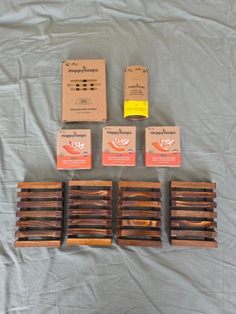 9 HappySoaps items (nieuw), Sieraden, Tassen en Uiterlijk, Uiterlijk | Lichaamsverzorging, Nieuw, Overige typen, Verzenden