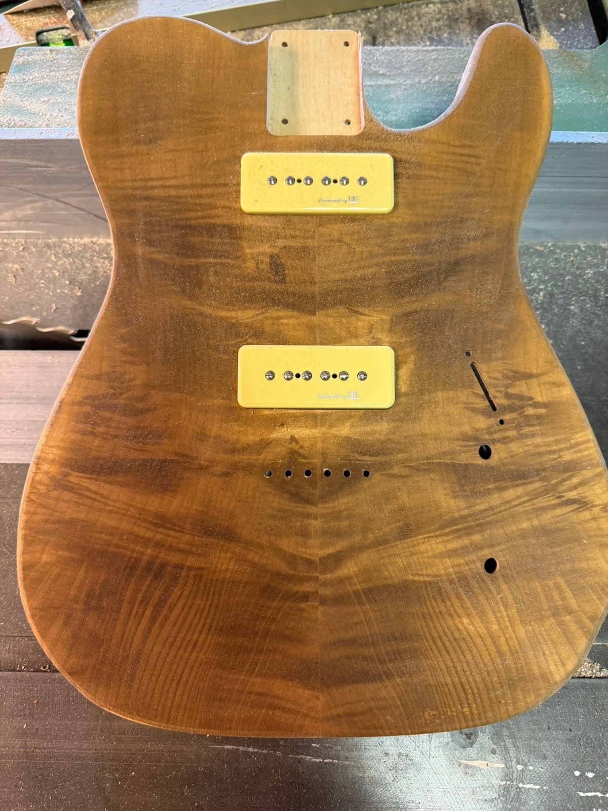 Telecaster flamed maple, Muziek en Instrumenten, Ophalen of Verzenden, Nieuw, Elektrische gitaar