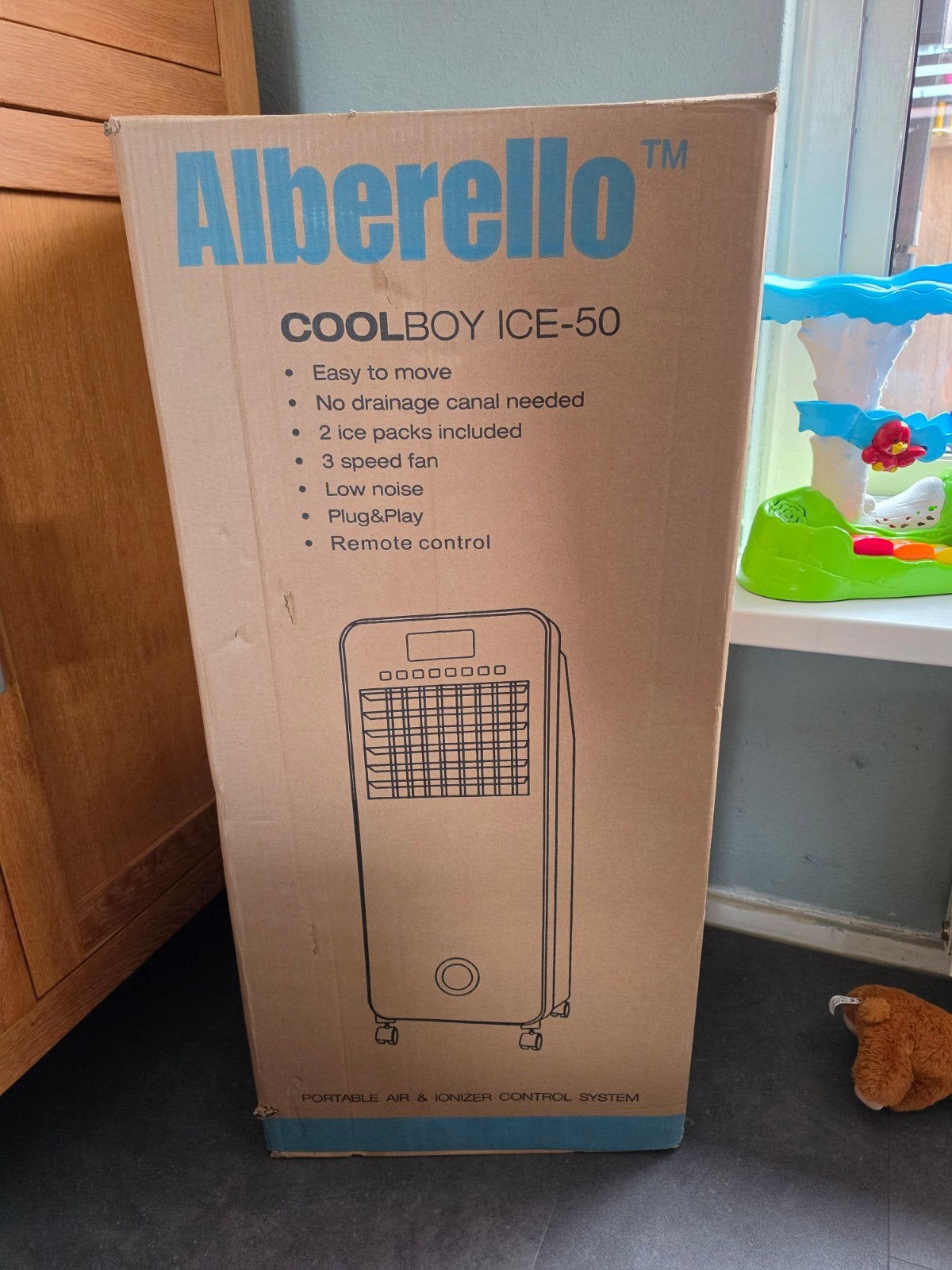 Alberello Coolboy ICE-50 Aircooler - Zo goed als nieuw, Ophalen