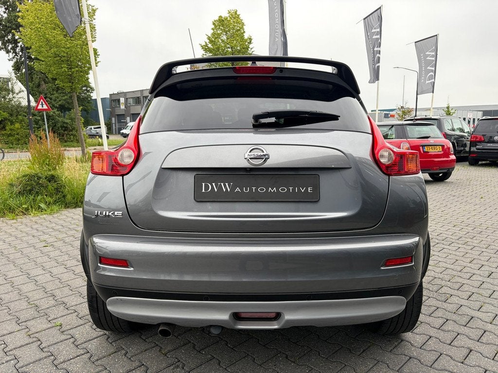 Nissan Juke 1.6 Tekna, Auto's, Nissan, Voorwielaandrijving, Euro 5, Zwart, 4 cilinders