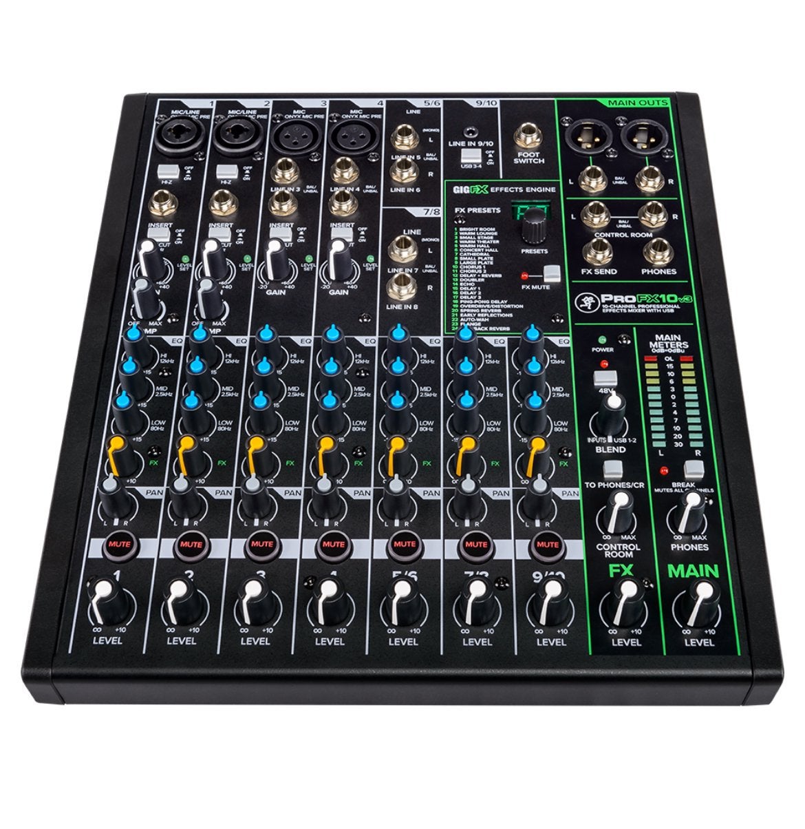Mackie Pro Fx10, Muziek en Instrumenten, Mengpanelen, Ophalen of Verzenden, Zo goed als nieuw