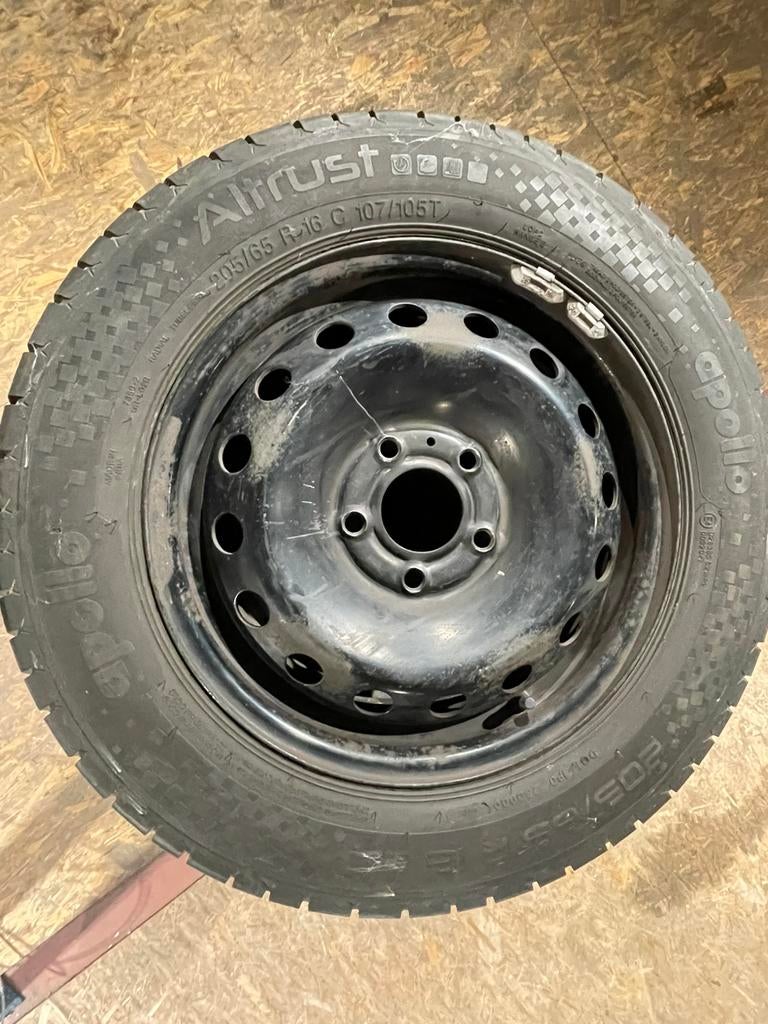 Stalen velgen incl. band Opel Vivaro, Auto-onderdelen, Ophalen, Bestelwagen, 16 inch, 205 mm