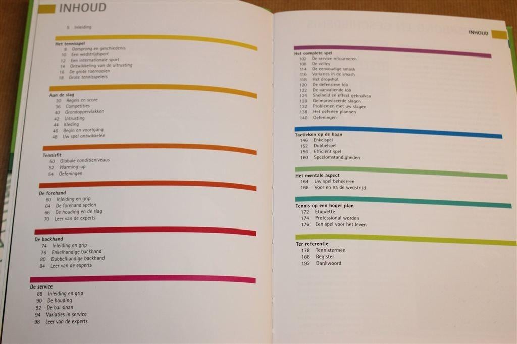 Het Tennishandboek — Een Complete Gids voor Modern Tennis, Ophalen of Verzenden, Zo goed als nieuw, Watersport en Hengelsport