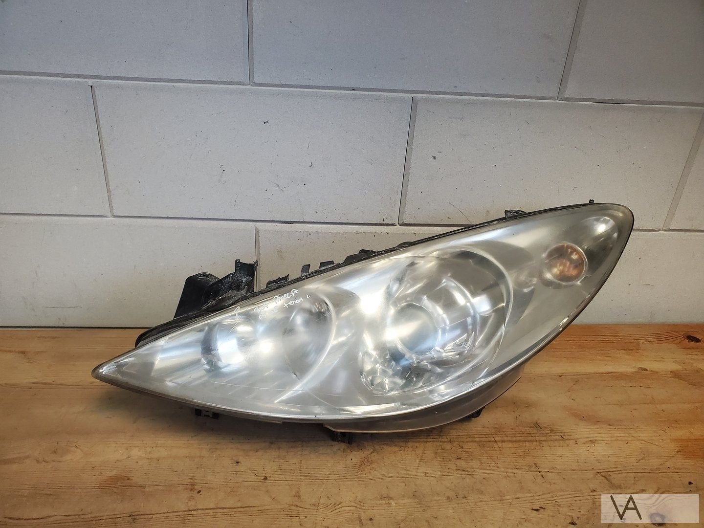 Peugeot 307 2005 - 2008 xenon koplamp links met module €150, Gebruikt, -, -, Ophalen of Verzenden