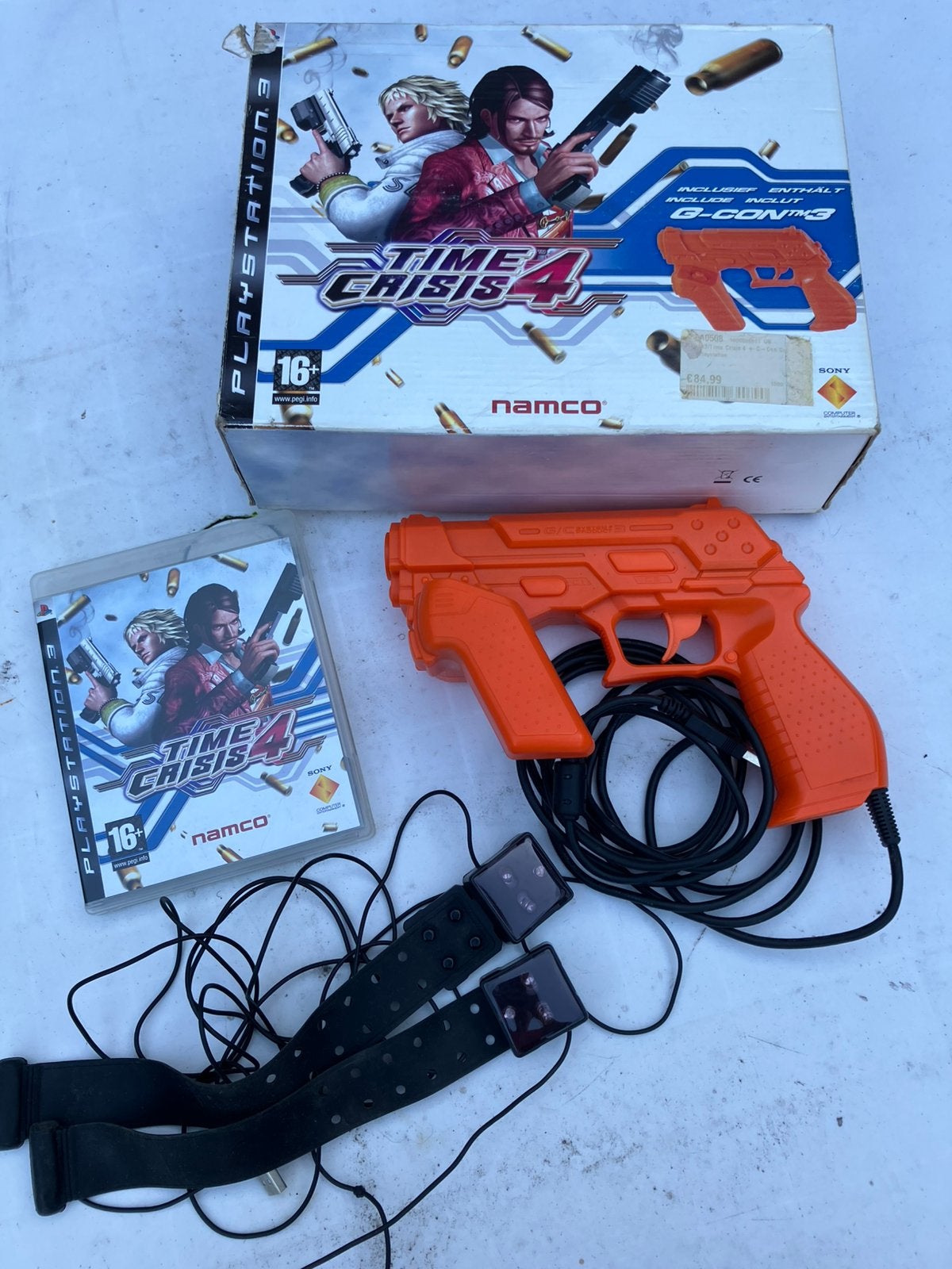 Time Crisis 4 met gun collector item, Spelcomputers en Games, Shooter, 1 speler, Ophalen of Verzenden, Zo goed als nieuw