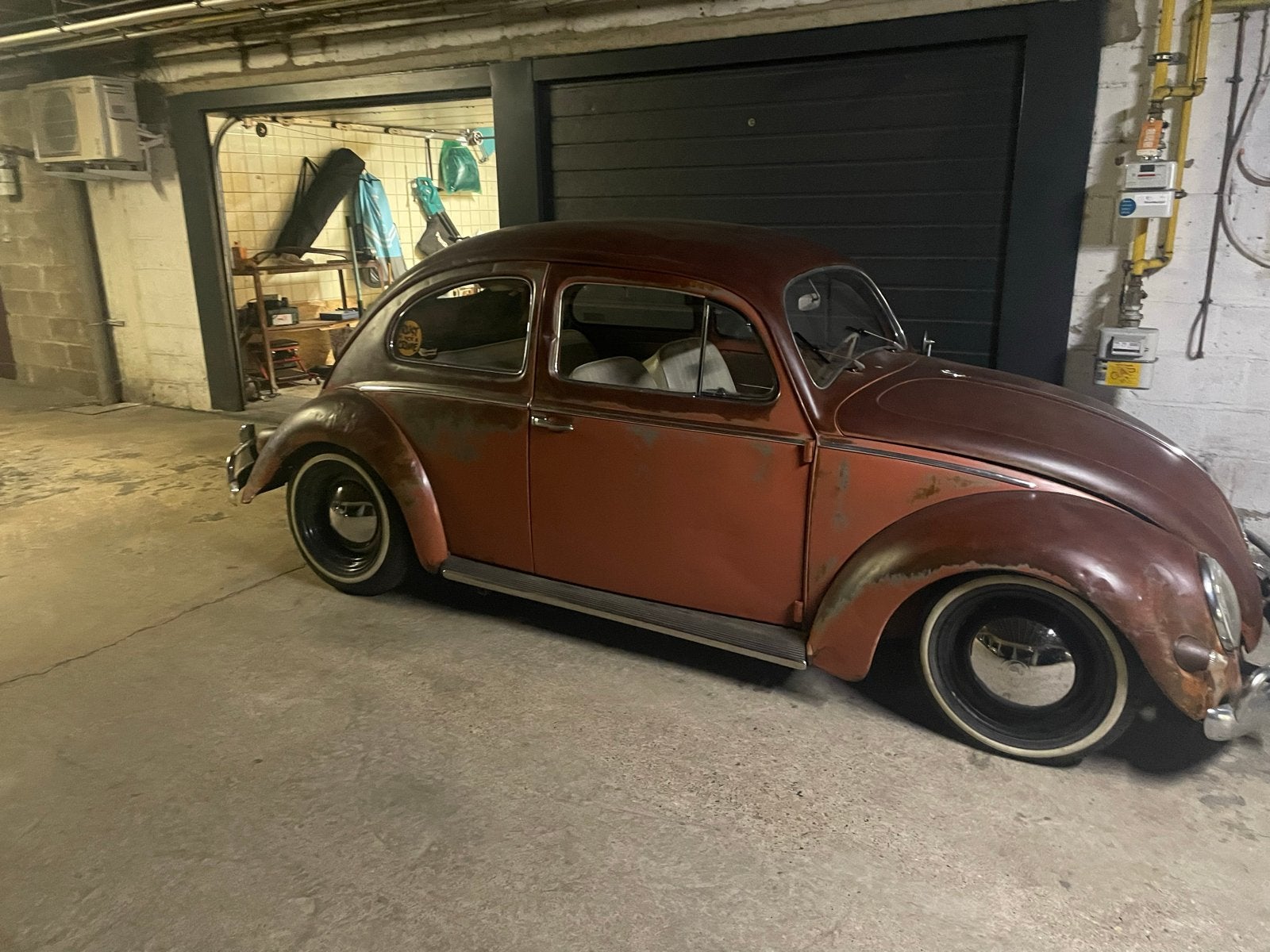 Vw kever Ovaal 1956–Amerikaanse uitvoering–Prachtige patina, foto 6