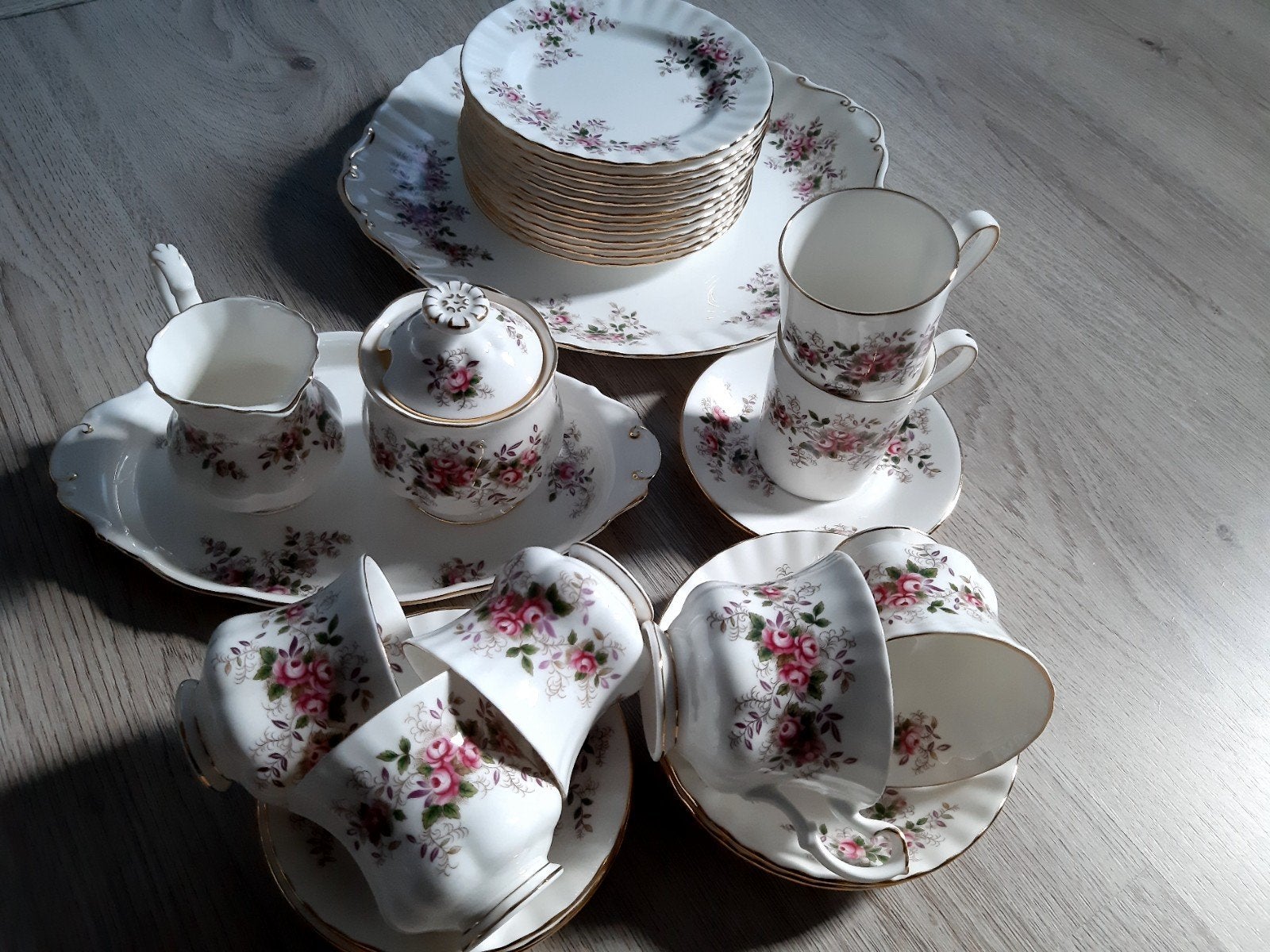 Royal Albert Lavender Rose Servies - Compleet, Ophalen of Verzenden