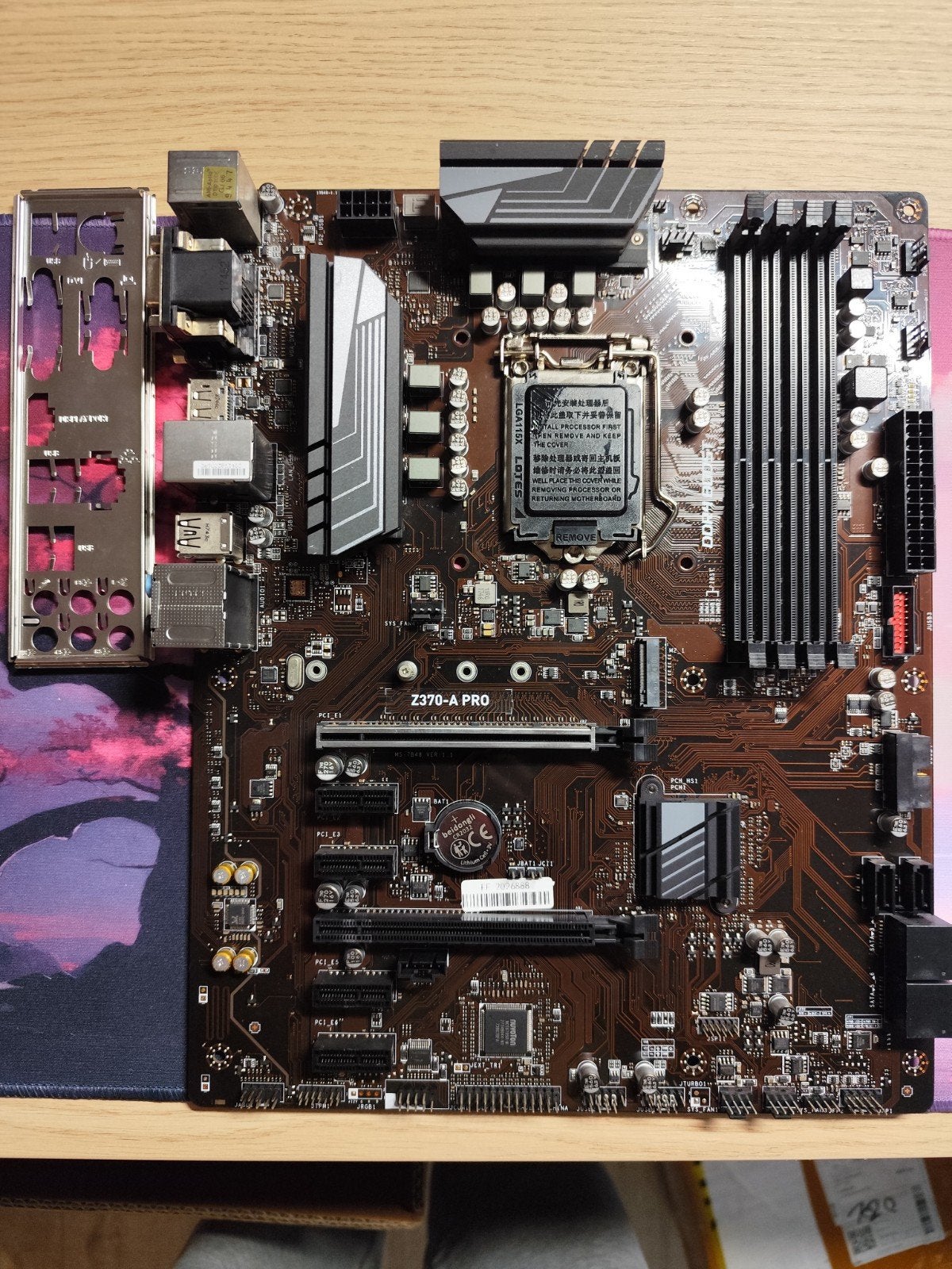 MSI Z370-A PRO Moederbord | LGA1151 | 8e/9e Gen Intel, Computers en Software, Gebruikt, LGA1151, DDR4, Ophalen of Verzenden