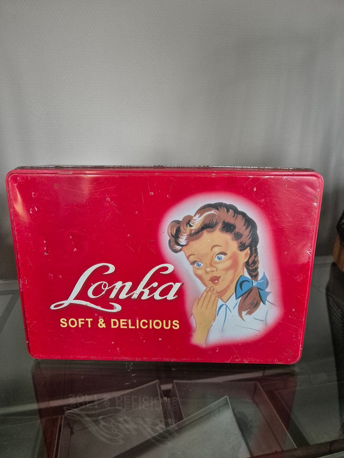 lonka blik, Verzamelen, Blikken, Ophalen of Verzenden, Gebruikt, Overige