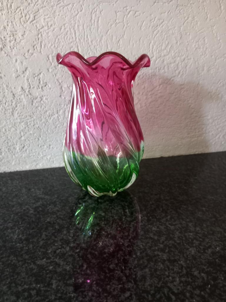 Vaas murano, Ophalen