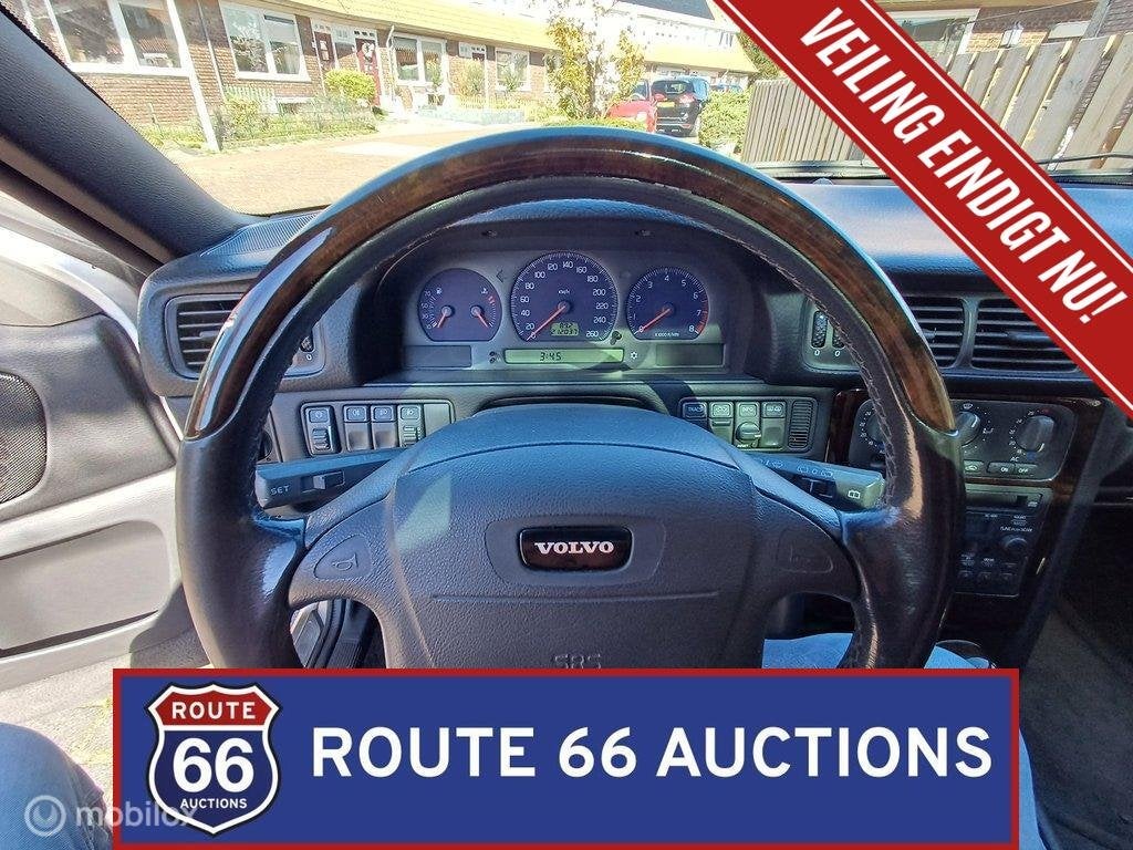 Volvo V70 R | 1998 | Route 66 Auctions, Auto's, Overige carrosserieën, Zwart, Bedrijf, Handgeschakeld