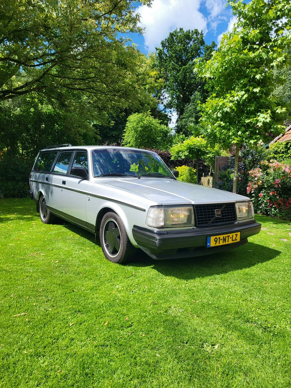 Volvo 240 2.3 Turbo 1992, Auto's, 4 cilinders, 116 pk, Origineel Nederlands, Stationwagon