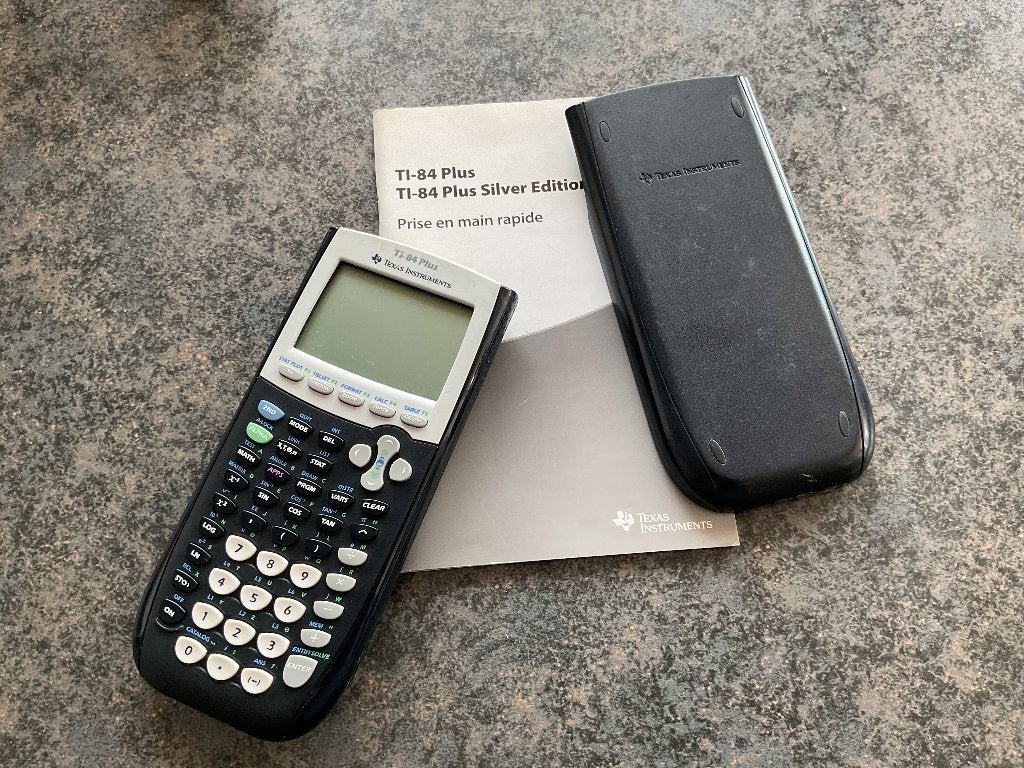 Grafische rekenmachine TI-84 plus, Ophalen, Grafische rekenmachine, Gebruikt