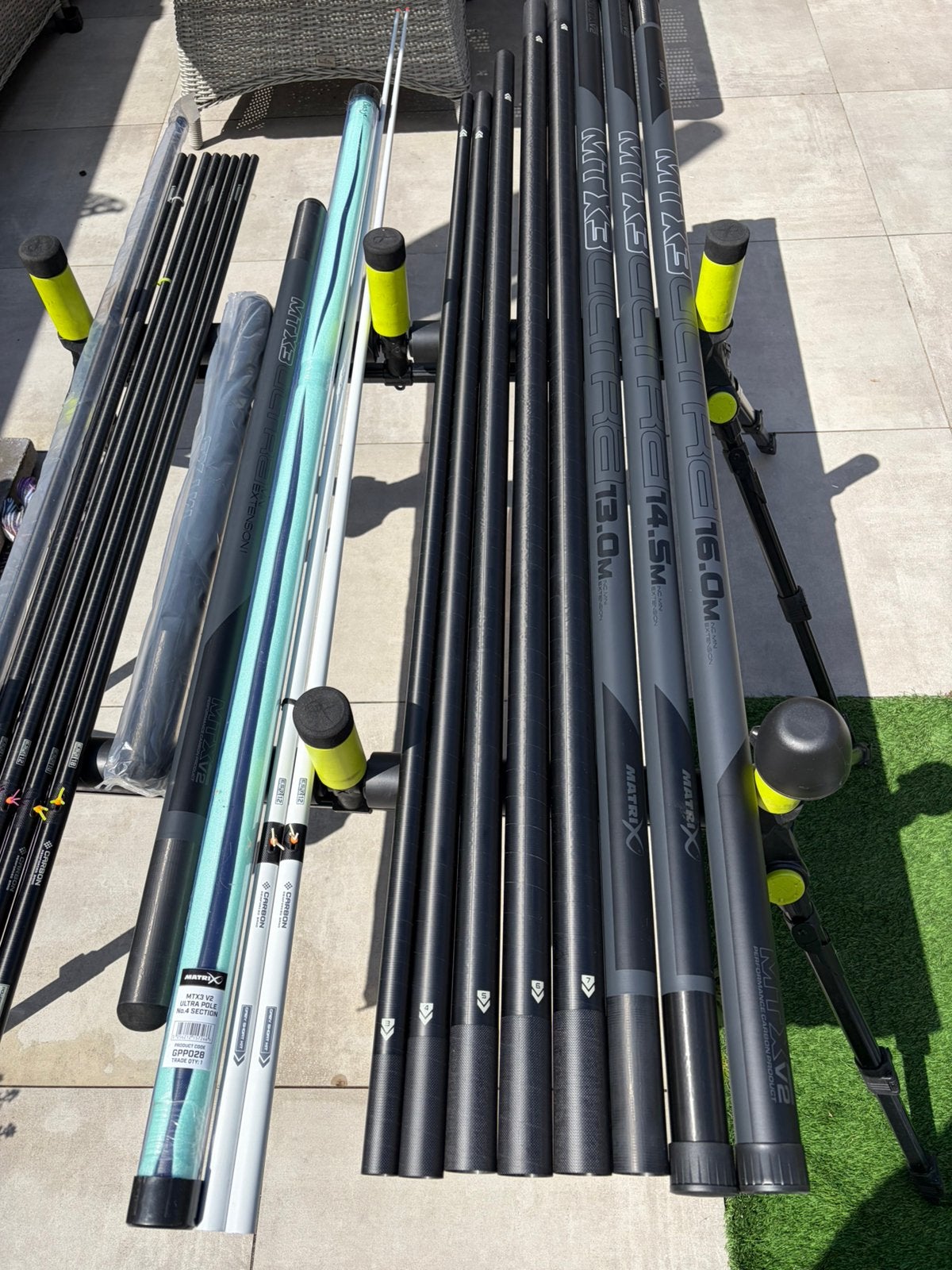 Matrix mtx3 v2 16 meter pole package, Ophalen, Zo goed als nieuw, Complete set