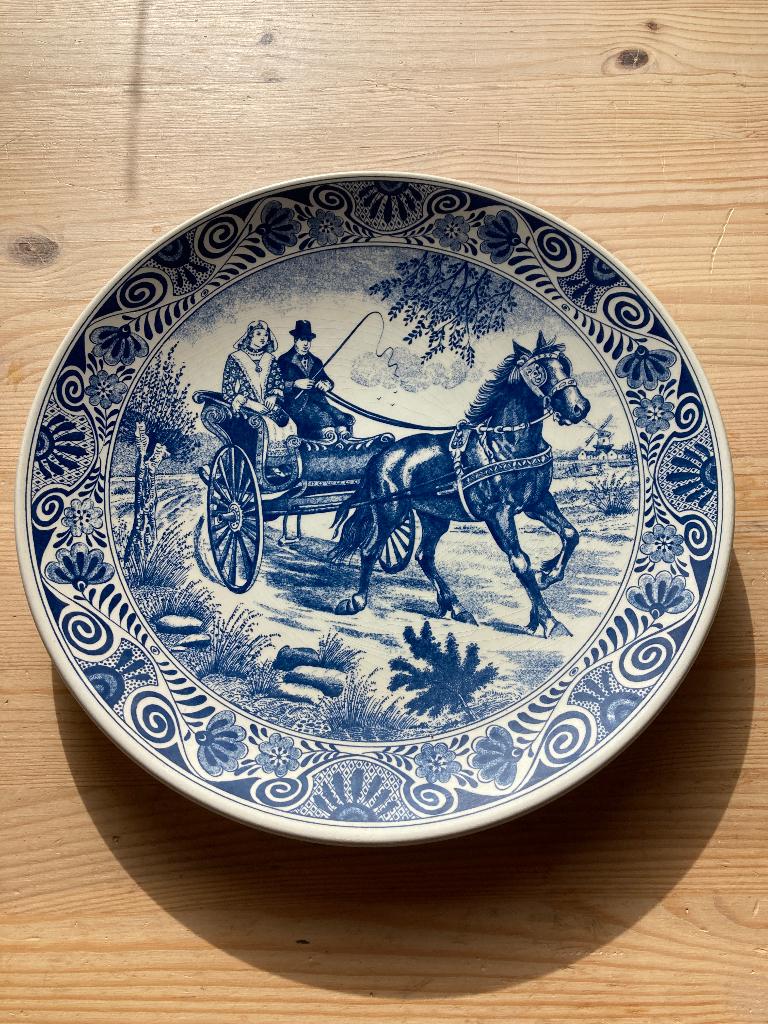 Delft's blauw Holland brod Friese Sjees, Ophalen