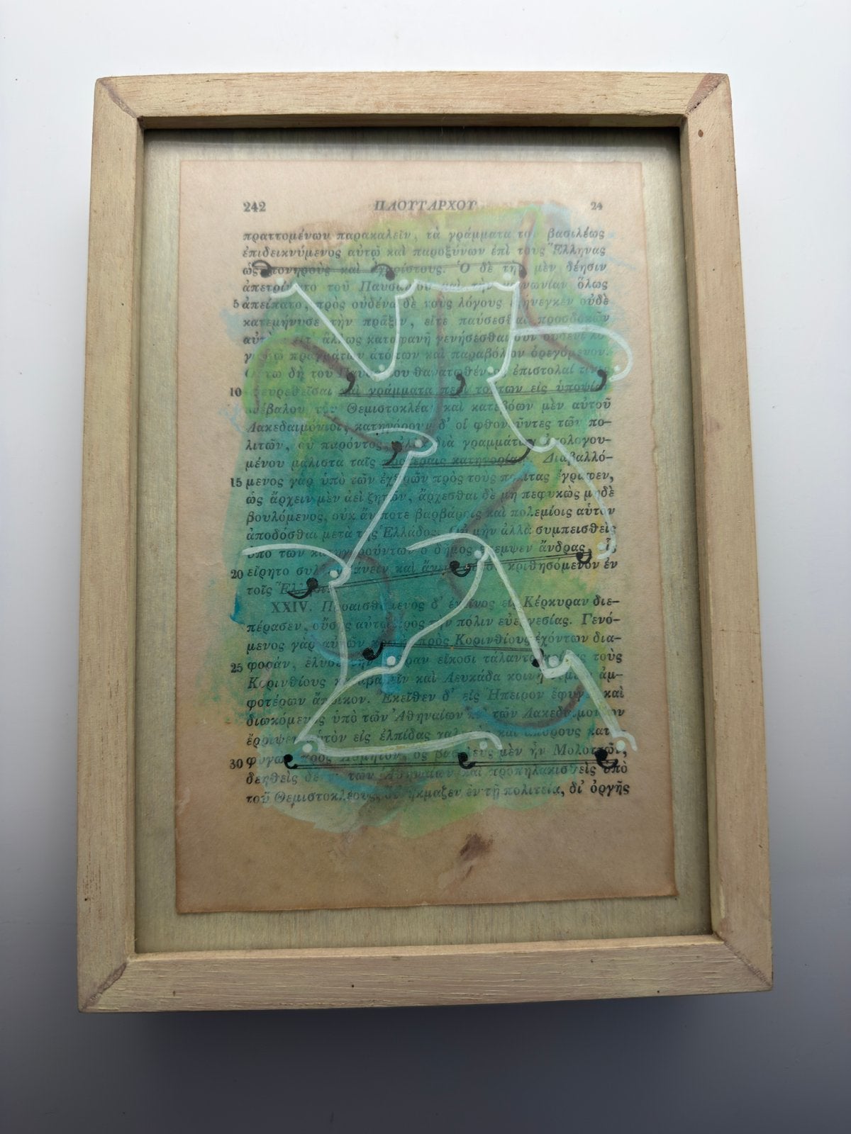 Origineel kunstwerk Bernadette Beunk Griekse Plutarchus, Antiek en Kunst, Ophalen