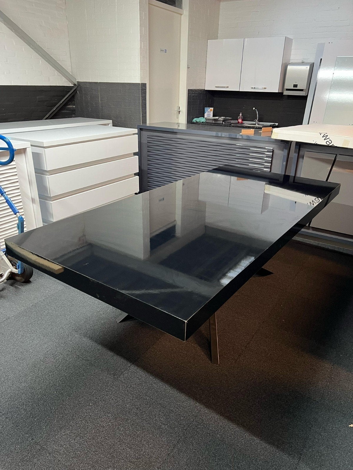 EET & VERGADERING TAFEL, Ophalen, Rechthoekig, 200 cm of meer, 50 tot 100 cm
