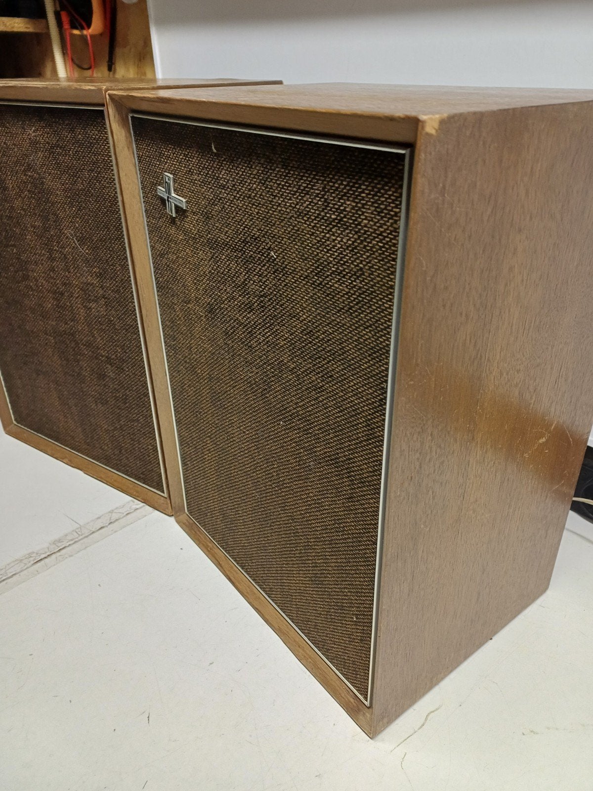 Philips 22RH493 Vintage Luidsprekers - Jaren '70, Stereo speakers, Philips, Gebruikt, Ophalen of Verzenden
