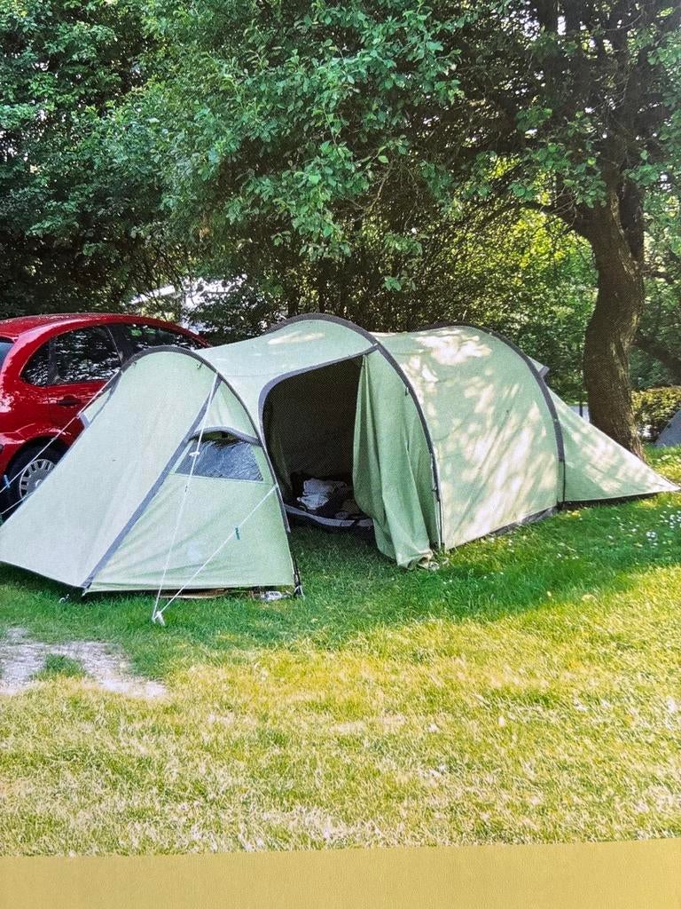 Wildebeast Memba tunneltent 2-4 persoons - Compact & Veelzij, Caravans en Kamperen, Ophalen of Verzenden, Gebruikt, Tot en met 3