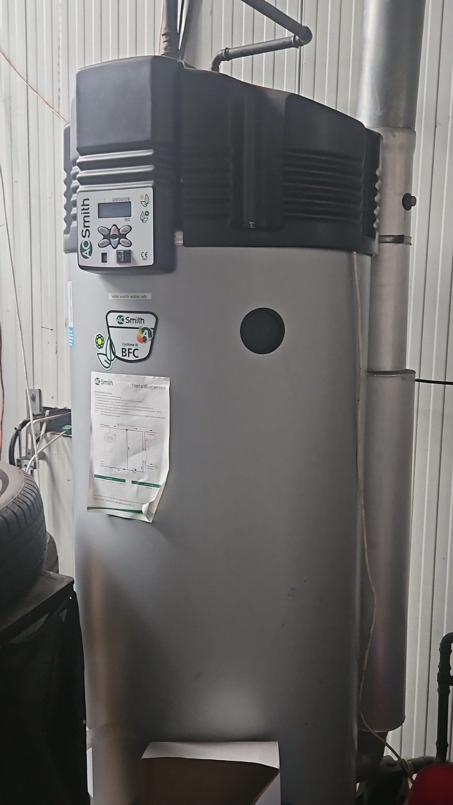 Oa smith gas gestookte boiler cycloon 3 bfc, Minder dan 20 liter, Ophalen, Boiler, Minder dan 3 jaar oud