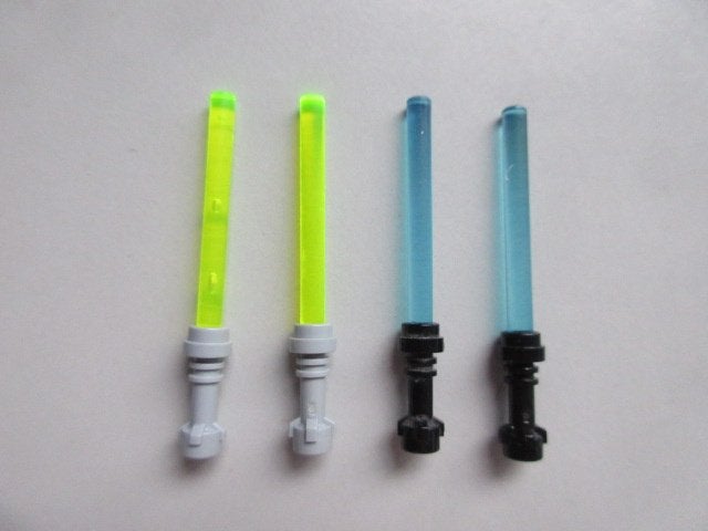 nr. 2351, 4 Lichtzwaarden, Star Wars., Ophalen of Verzenden, Zo goed als nieuw, Lego