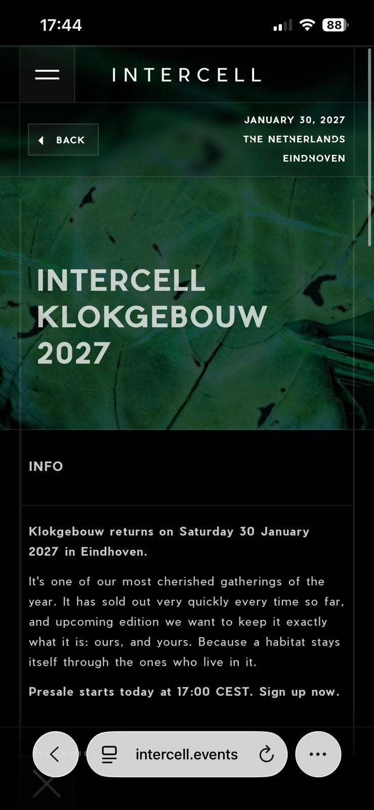 Intercell klokgebouw 2027 tickets, Drie personen of meer