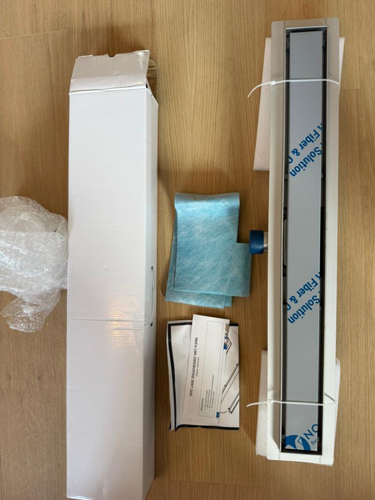 Nieuw! 70x7 Betegelbare douche drain of RVS, Doe-het-zelf en Verbouw, Sanitair, Ophalen of Verzenden, Nieuw, Rvs, Overige typen