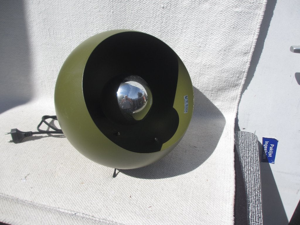 Tafellamp Present Time Ball XL groen mat, Overige merken, Groen, 25 cm, Met schakelaar