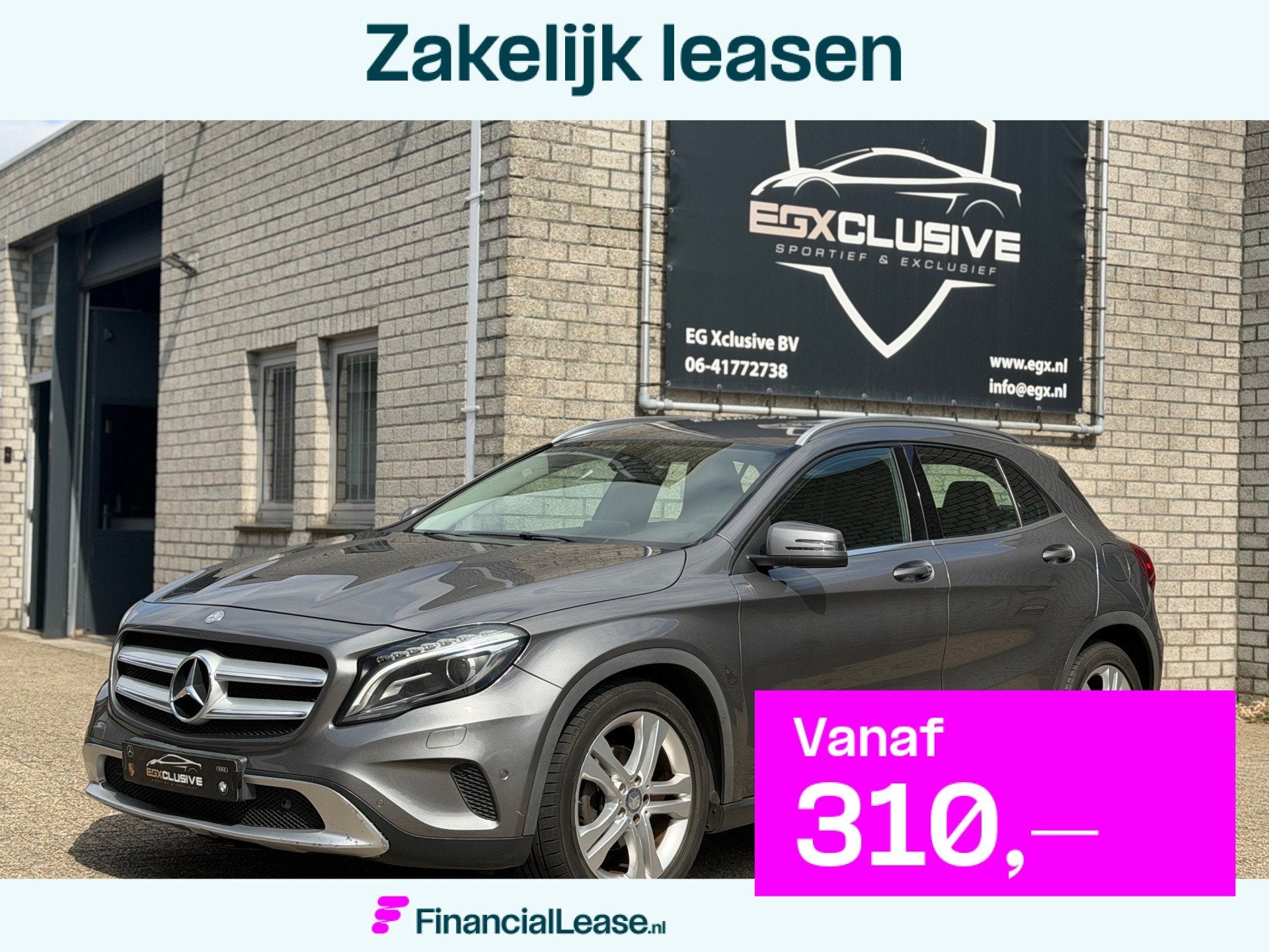 Mercedes-Benz GLA-klasse 180 Prestige, Dealer onderhouden, Gebruikt, 4 cilinders, 715 kg
