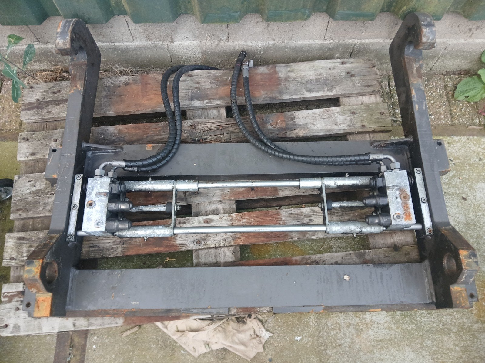 fem3 lepels bord met hydraulische snelkoppeling, Ophalen of Verzenden