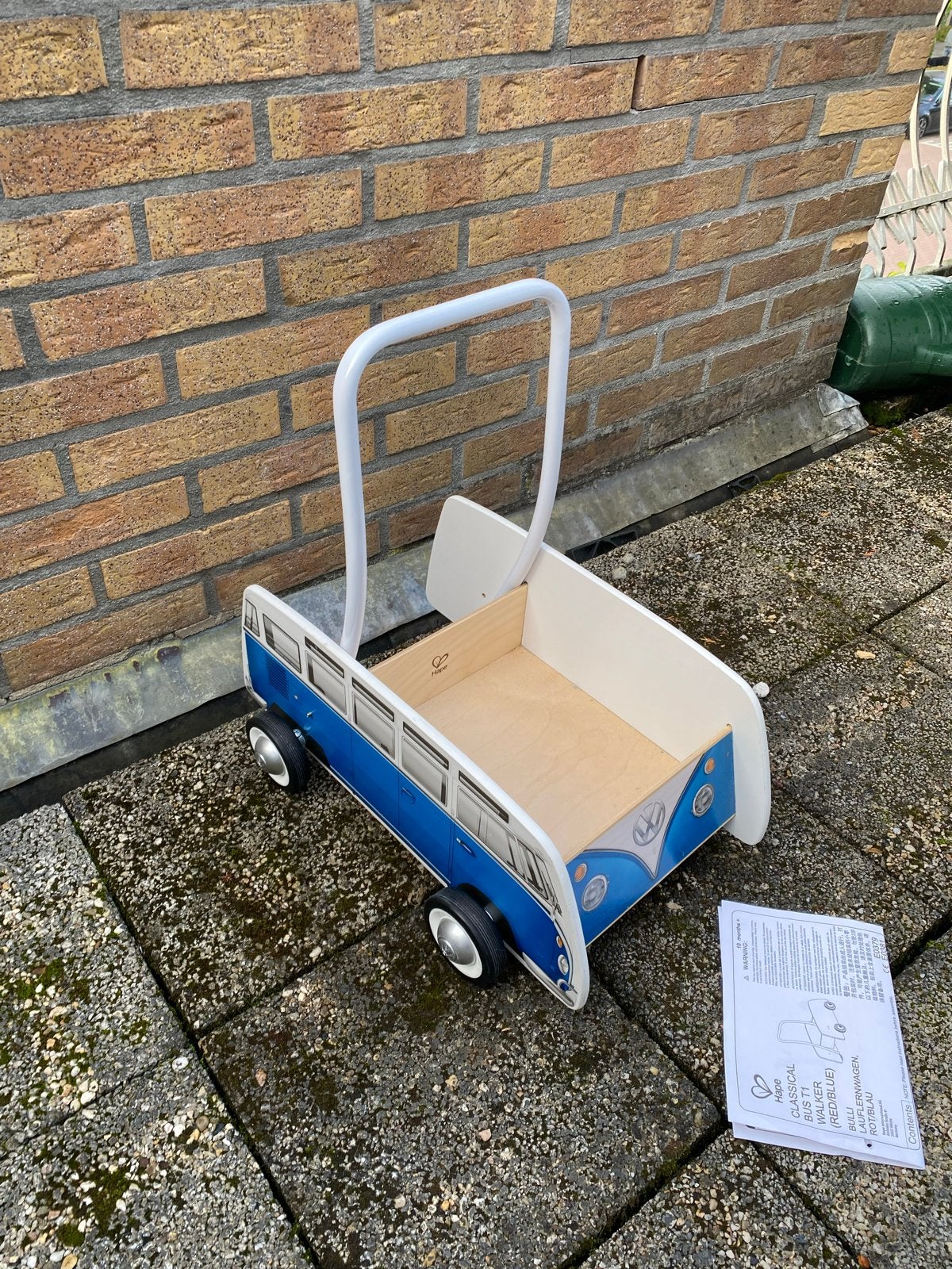 Hape Classical Bus T1 Walker Loopauto, Ophalen, Gebruikt, Loopvoertuig